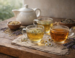 Guida al consumo consapevole delle tisane. Quantit&agrave; giornaliera equilibrata.
